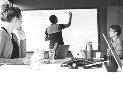 Four Kitchens team working to build the web